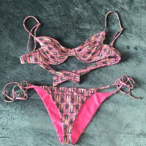 Skatie Bikini Top - Zuma Print